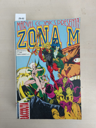 Marvel comics presenta zona - comics, m