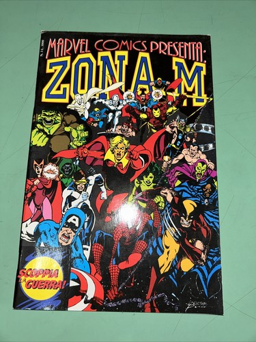 Marvel comics presenta zona - marvel, presenta: