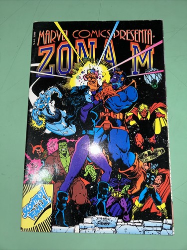 Marvel comics presenta zona m - presenta:,